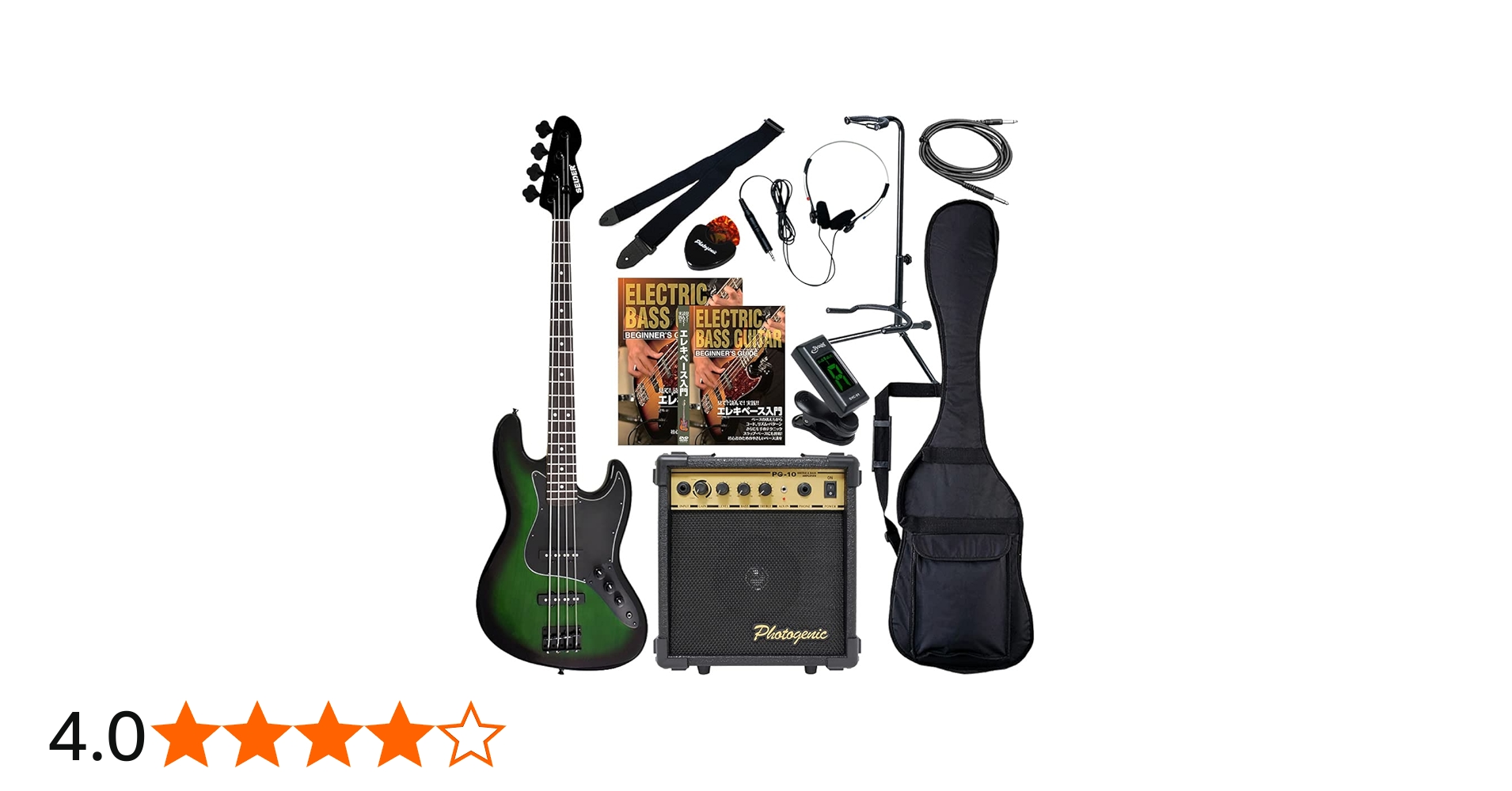 Amazon | SELDER セルダー ベース ジャズベースタイプ JB-30/アイビー