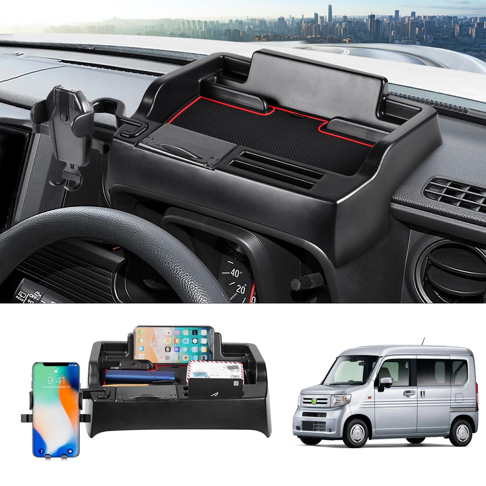 Amazon | LIMSTYLE ホンダ N-VAN JJ1 JJ2 ダッシュボードトレイ nバン