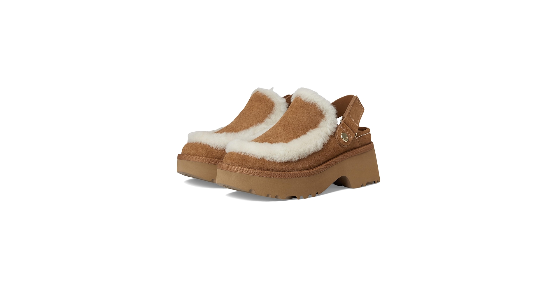 Amazon.com | UGG Women's Esmee Clog Shoe, Chestnut, 8 | Mules & Clogs