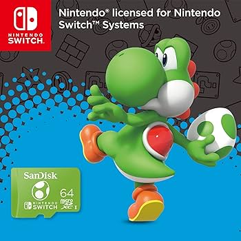 Amazon.com: SanDisk 64GB microSDXC-Card Licensed for Nintendo