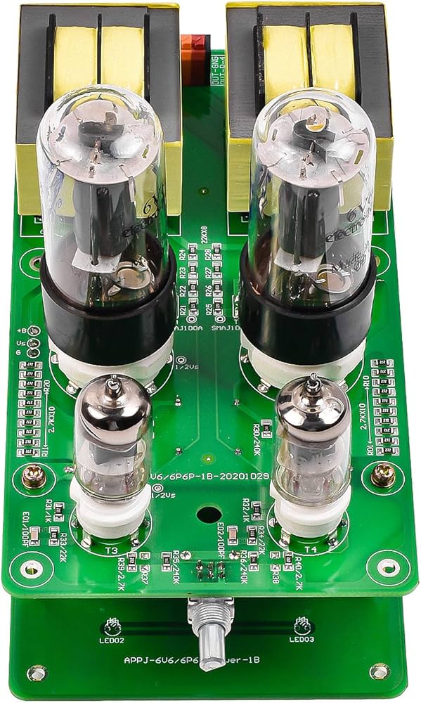Amazon.co.jp: 6J1 + 6P6P（6V6）真空管アンプ パワーアンプキット 3W