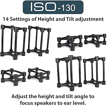 Amazon.com: IsoAcoustics Iso-Stand Series Speaker Isolation Stands