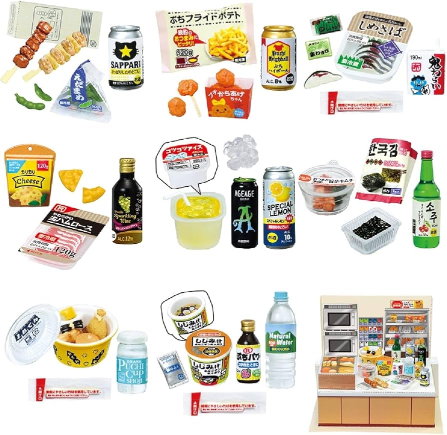 Amazon.co.jp: リーメント ぷちサンプルLight コンビニで晩酌 1BOX 約