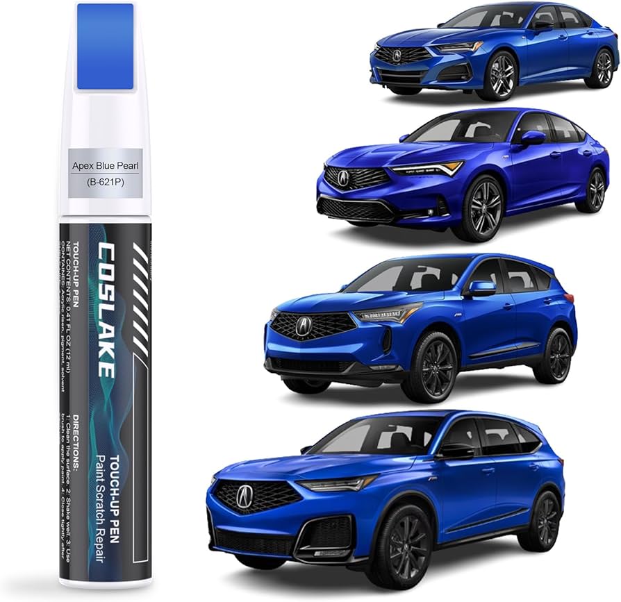 Amazon.com: COSLAKE Car Touch Up Paint(Apex Blue Pearl(B-621P