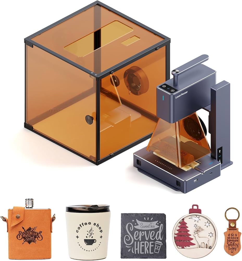 Amazon | LaserPecker2 レーザー彫刻機 家庭用 小型 携帯式レーザー