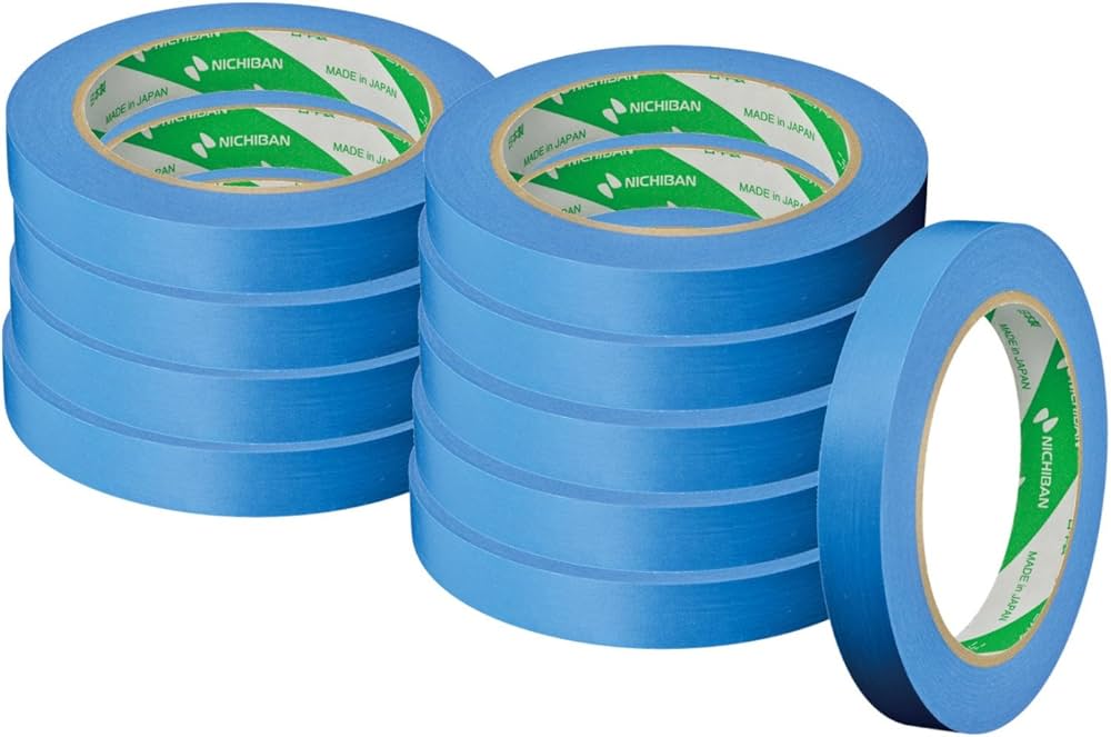 Amazon.co.jp: ニチバン マスキングテープ 仮止め NO.207 10巻入 2074