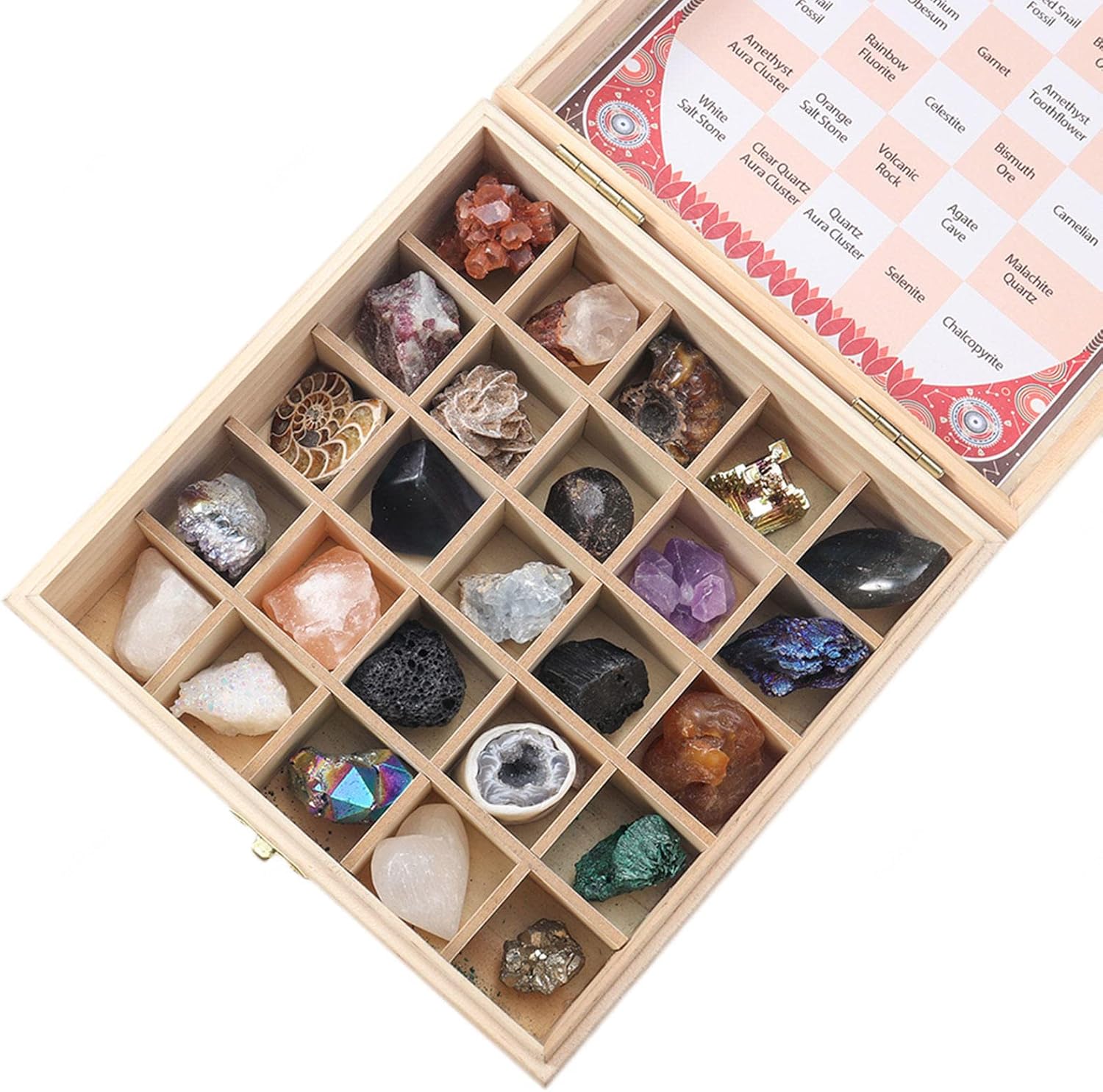 UCHIDASウチダス光る石の不思議な世界（蛍光鉱物セット）: 宝石