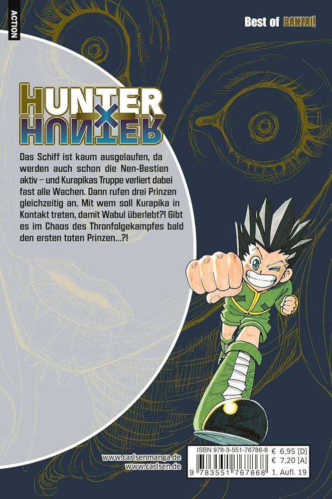 Amazon.com: Hunter X Hunter 35: 9783551767868: Togashi, Yoshihiro