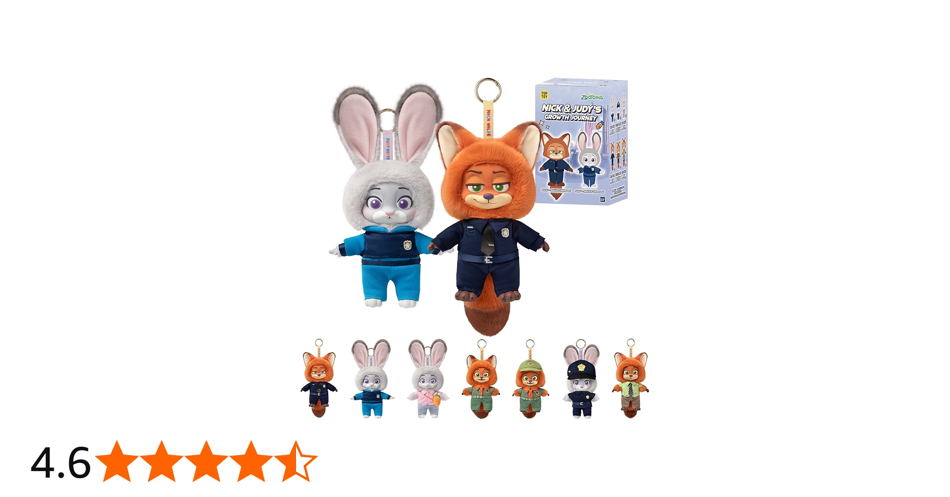 Amazon.co.jp: TOP TOY ディズニー(Disney) ズートピア「ニック