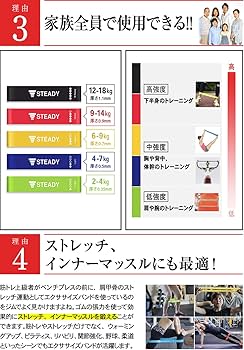 Amazon.co.jp: STEADY トレーニングチューブ 【 Designed in Japan