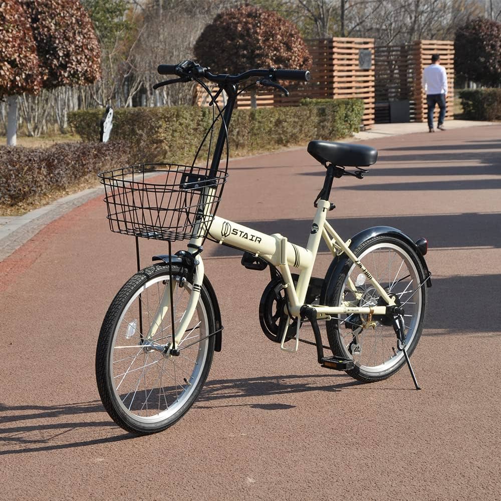 Amazon | 折りたたみ自転車 折り畳み自転車 20インチ シマノ6段変速