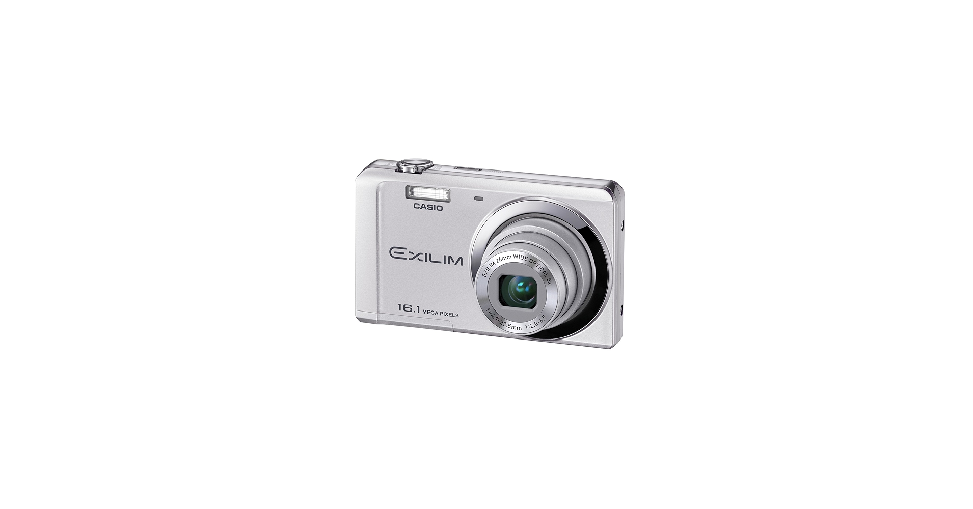 Amazon | CASIO EX-Z28 SR シルバー 16.1M/26mm/5x/2.7''/6.86cm/HD