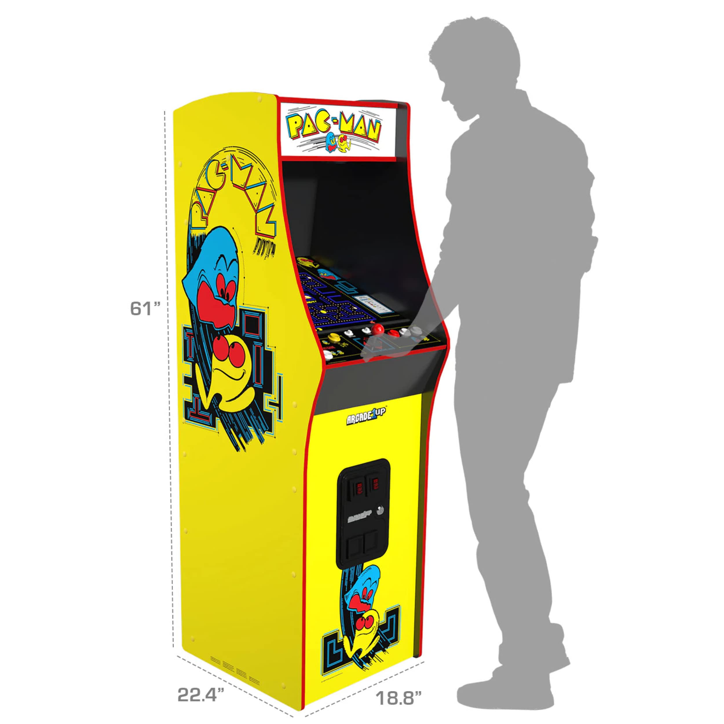 Amazon | Arcade1Up パックマン デラックス アーケードマシン 家庭用