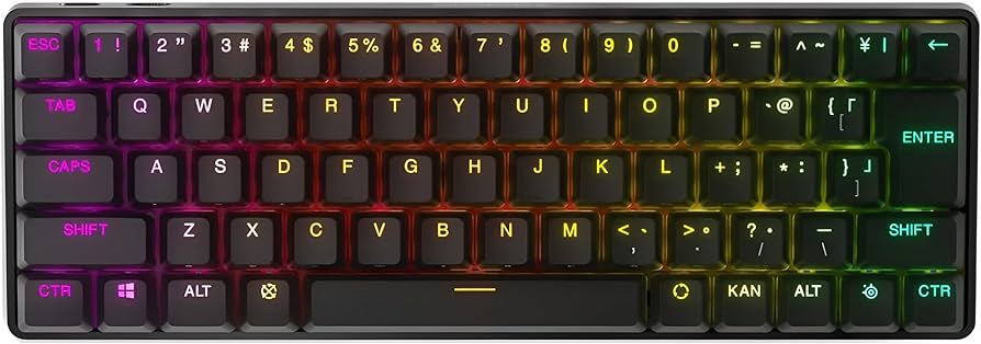 Amazon.co.jp: SteelSeries 64829 Apex Pro Mini Wireless Gaming