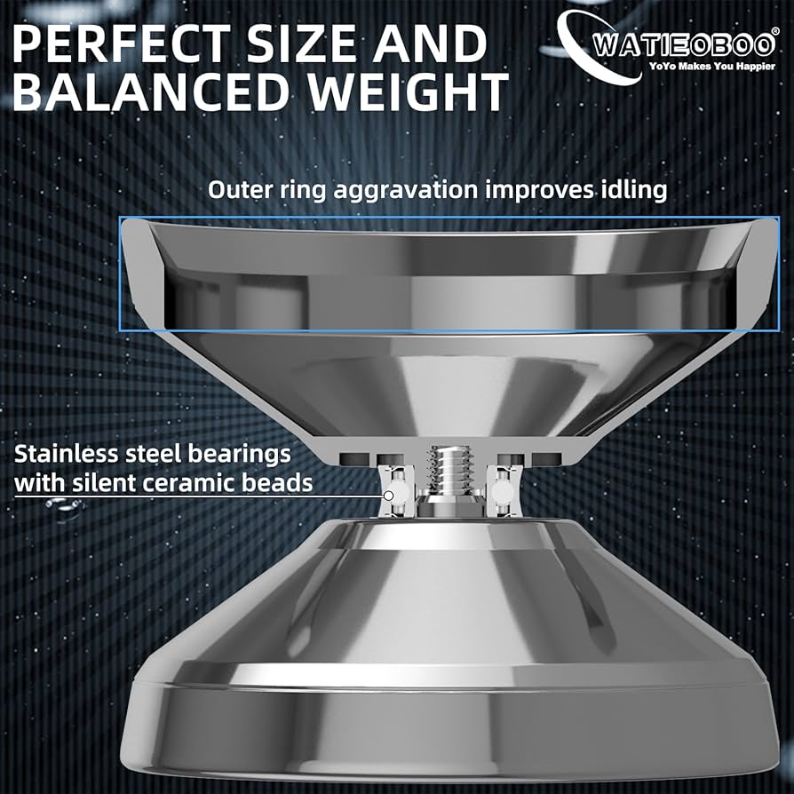 Amazon.com: WATIEOBOOyoyo TC4 Aviation Titanium Professional Grade