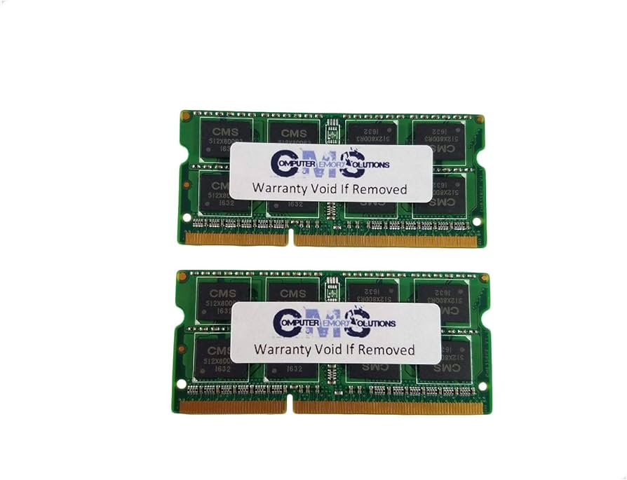 CMS 8GB (2X4GB) DDR3 10600 1333MHZ Non ECC SODIMM Memory Ram