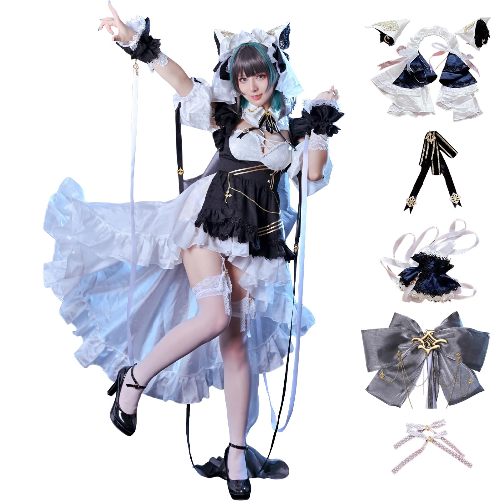 Amazon.co.jp: [Plazhen] アズールレーン コスプレ チェシャー