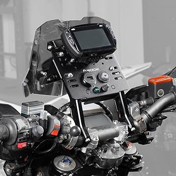 Amazon.com: NICECNC Motorcycle GPS Mount Bracket Kit, Mini Fairing
