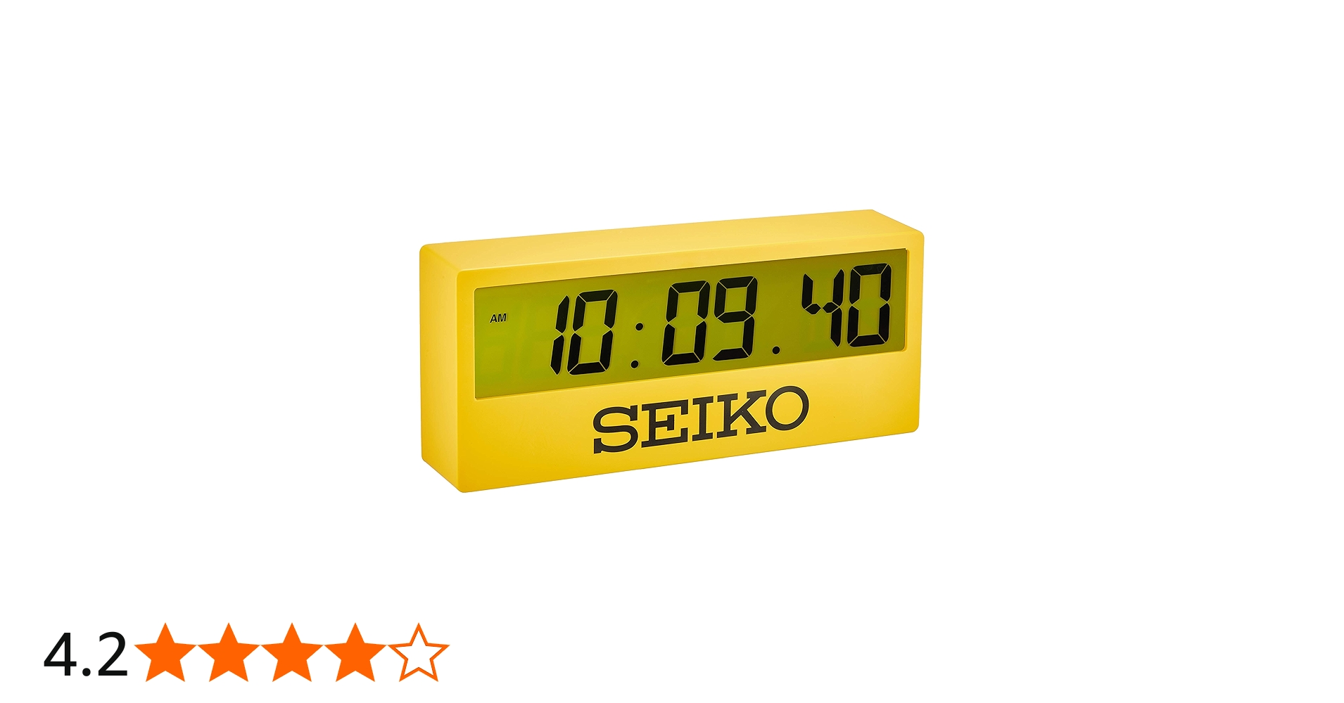 Amazon.co.jp: セイコークロック(Seiko Clock) 掛時計 黄色 125×290