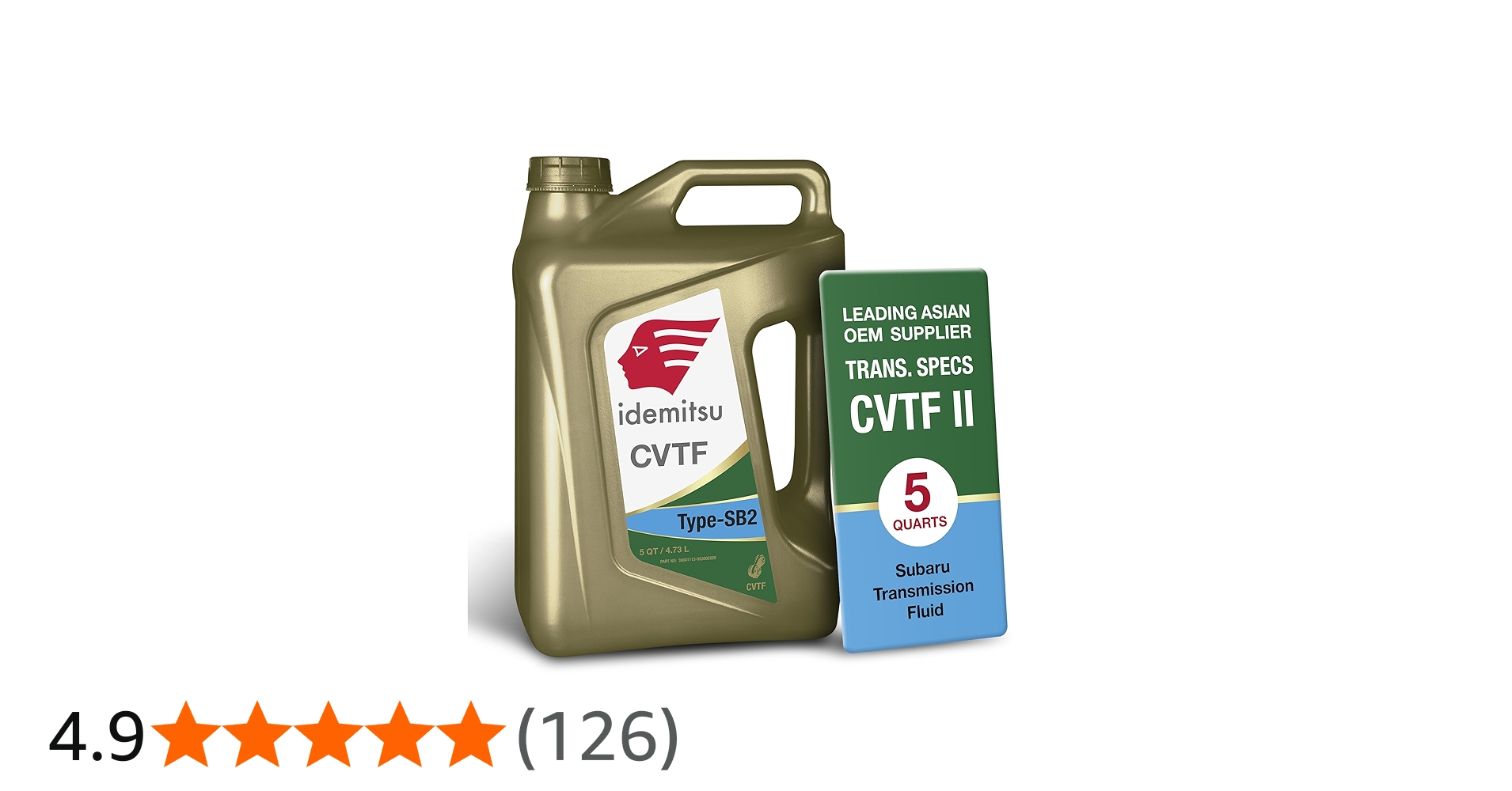 Amazon.co.jp: Idemitsu CVTトランスミッションフルードタイプ SB2-5qt