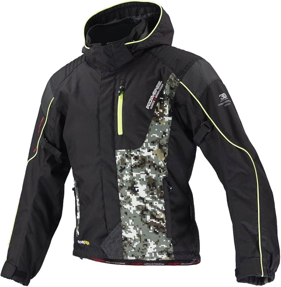 Amazon | コミネ(KOMINE) バイク用 ハイプロテクトウィンターパーカ