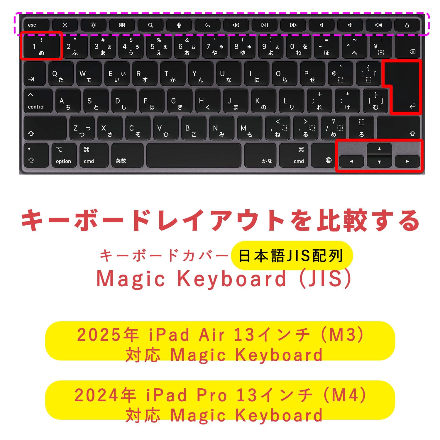 Amazon.co.jp: [ファンクションキー付き] 2025 iPad Air 13インチ M3
