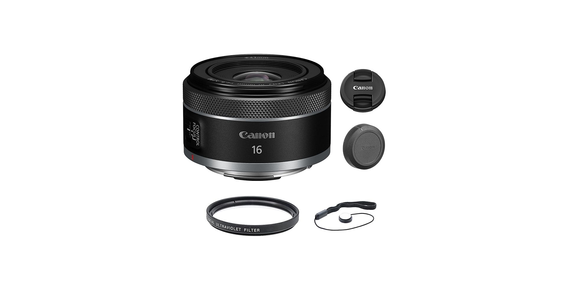 Amazon.com : Canon RF 16mm f/2.8 STM Lens with UV Filter & Lens
