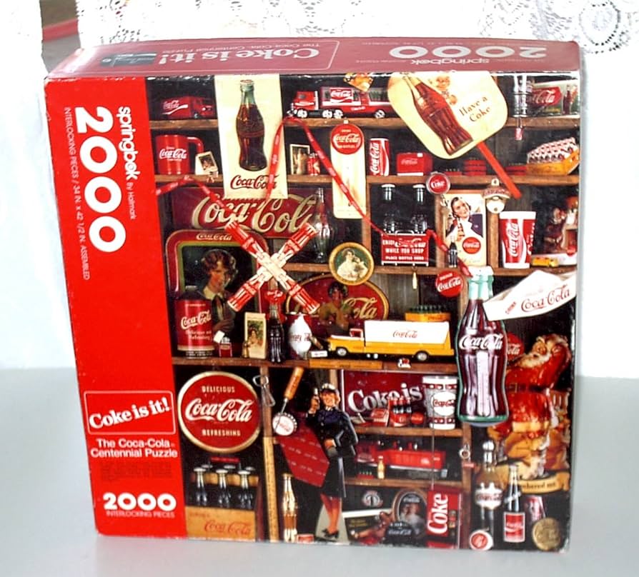 Amazon.com: Coke Is It Centennial Puzzle - 2000 Pieces : Toys & Games