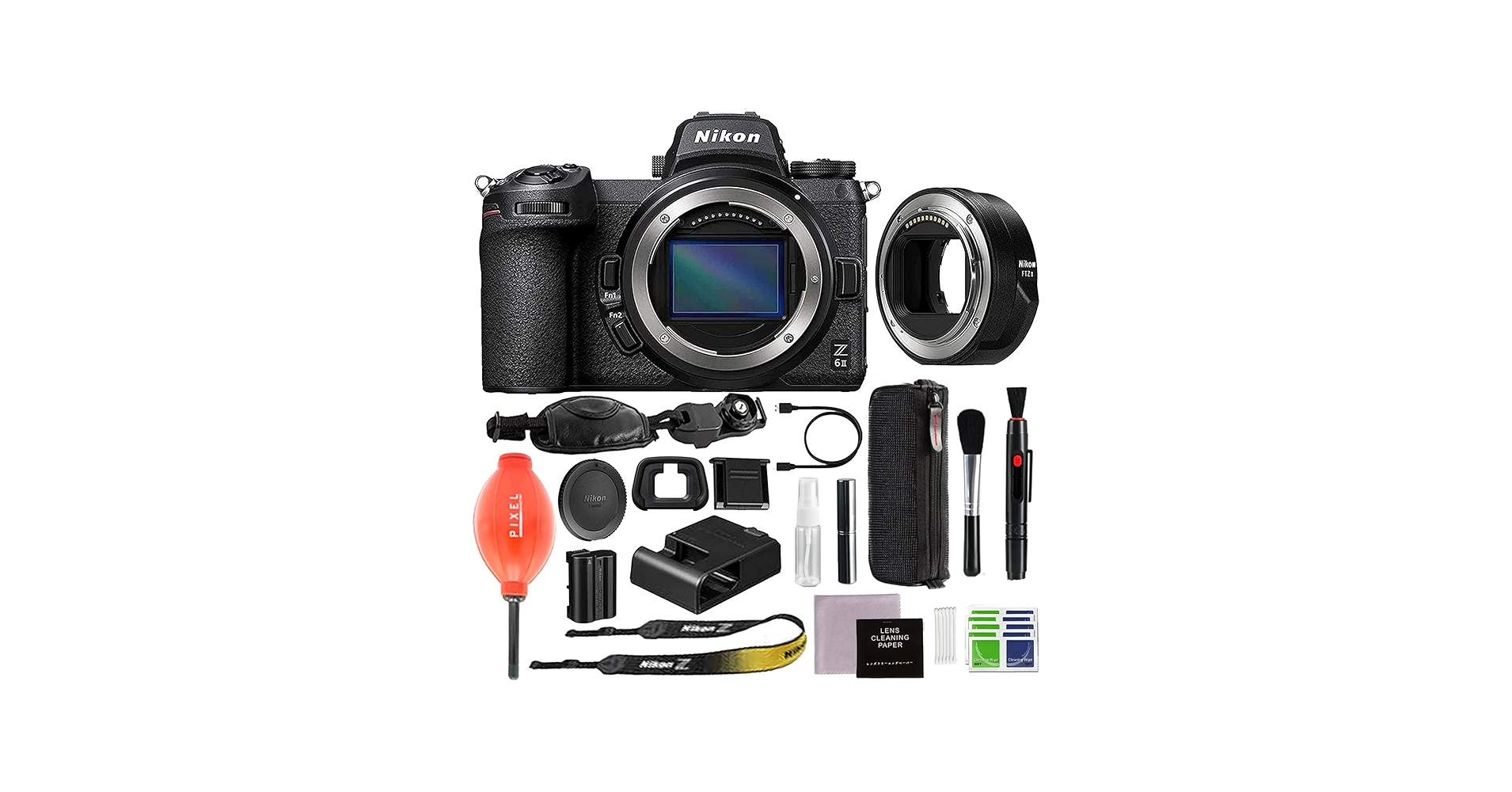 Amazon.com : Nikon Z 6II Mirrorless Digital Camera (1659) with FTZ