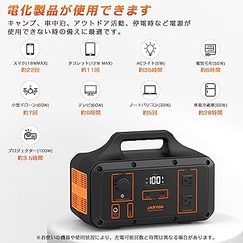 Amazon.co.jp: ポータブル電源 1021Wh/276000mAh S1000P-S 大容量 急速