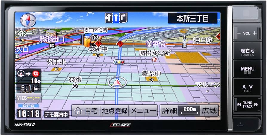 Amazon.co.jp: DENSO TEN Car Navigation System, ECLIPSE AVN-Z03iW