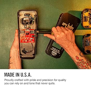 Amazon.com: Jim Dunlop Cry Baby EVH Wah : Musical Instruments