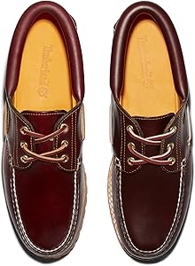 Amazon.com | Timberland Men's 3-Eye Lug Handsewn Boat Shoe