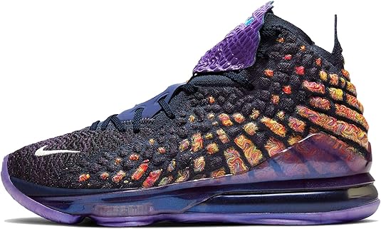 Amazon | Nike メンズ Lebron 17 バスケットボールシューズ, ネイビー