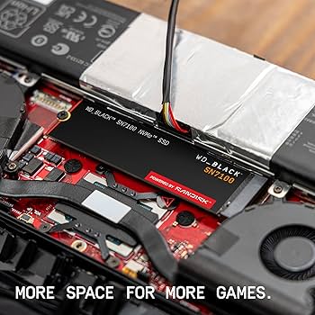 Amazon.com: WD_Black SN7100 2TB NVMe SSD - Gen4 PCIe, M.2 2280, Up