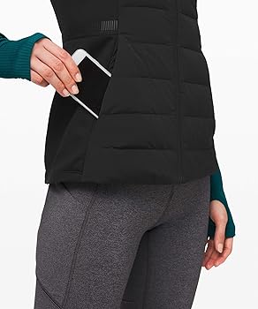 lululemon Down For It All Vest (Black, 2) at Amazon Women's Coats Shop