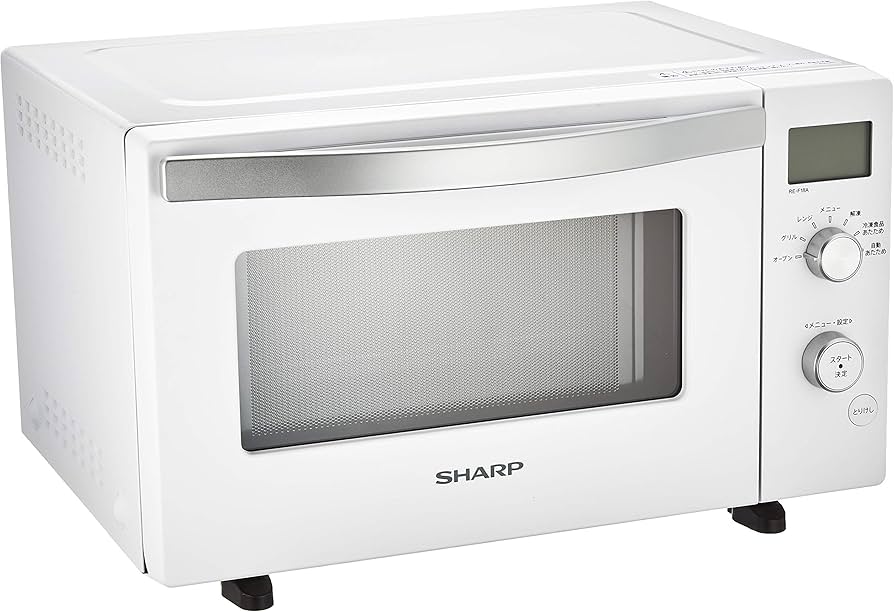 Amazon | シャープ スタイリッシュ オーブンレンジ 18L フラットタイプ