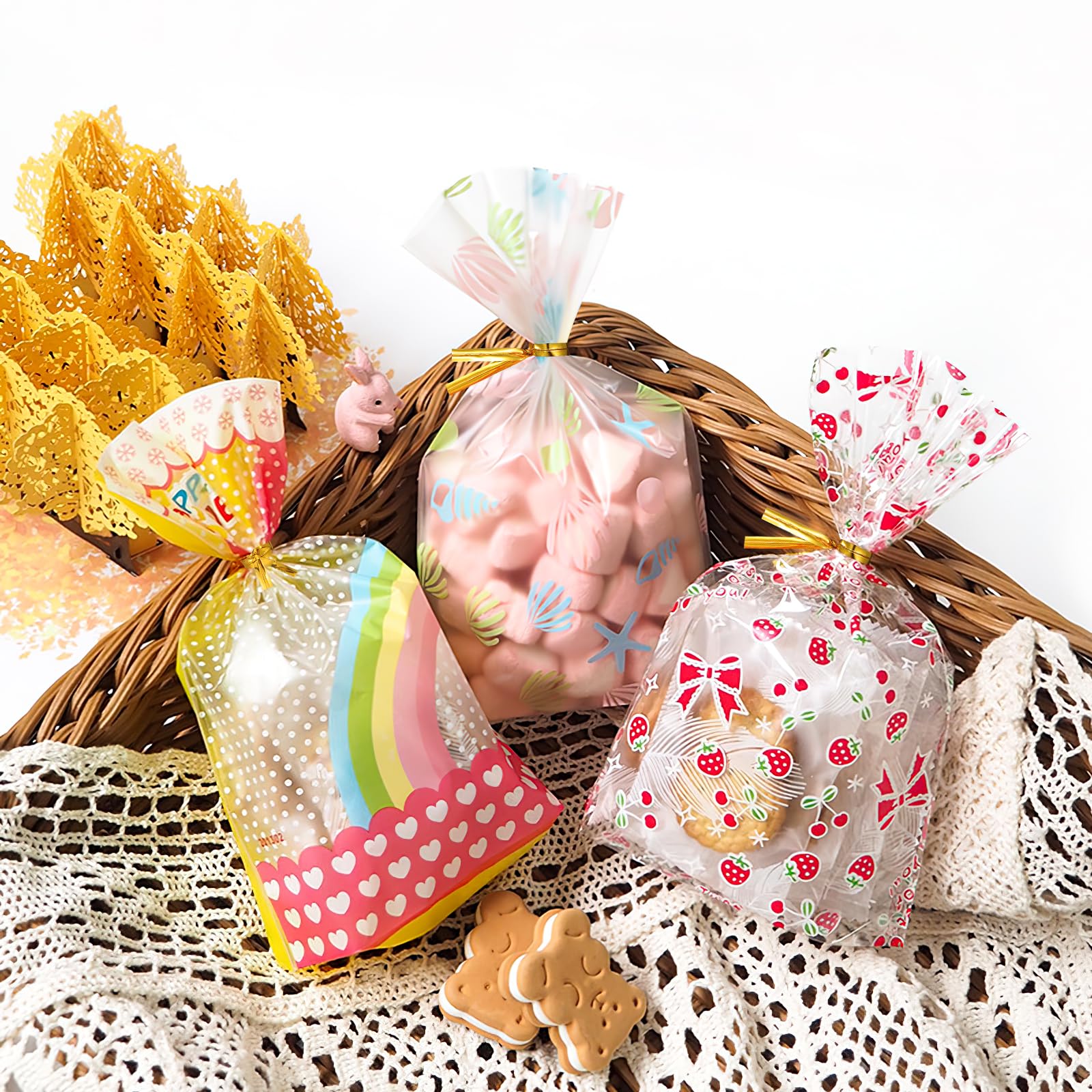 Amazon.co.jp: BESTOYARD ラッピングタイ 金 ワイヤータイ ビニタイ