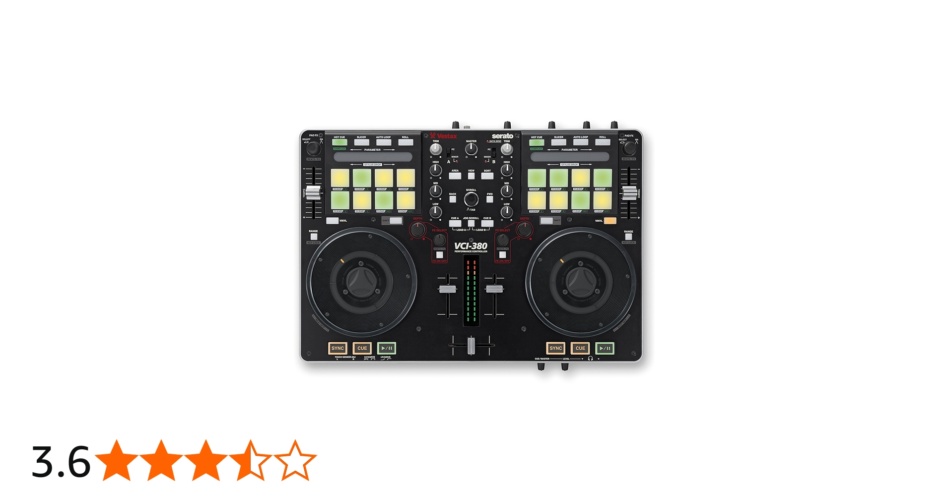 Vestax VCI-380 DJコントローラー Serato Vestax VCI-380 - Serato DJ