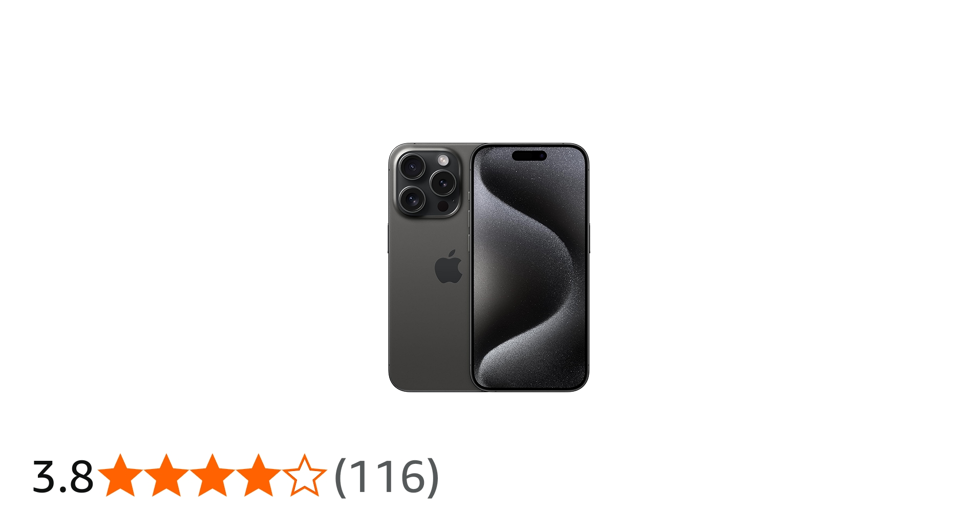Amazon | 【整備済み品】 Apple iPhone 15 Pro 128GB ブラック