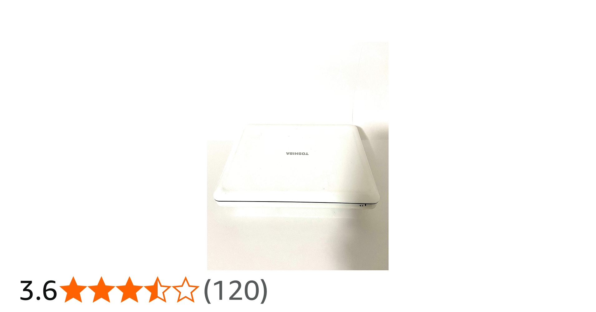 Amazon | 東芝 7型ポータブルDVDプレーヤーホワイトCPRM対応TOSHIBA