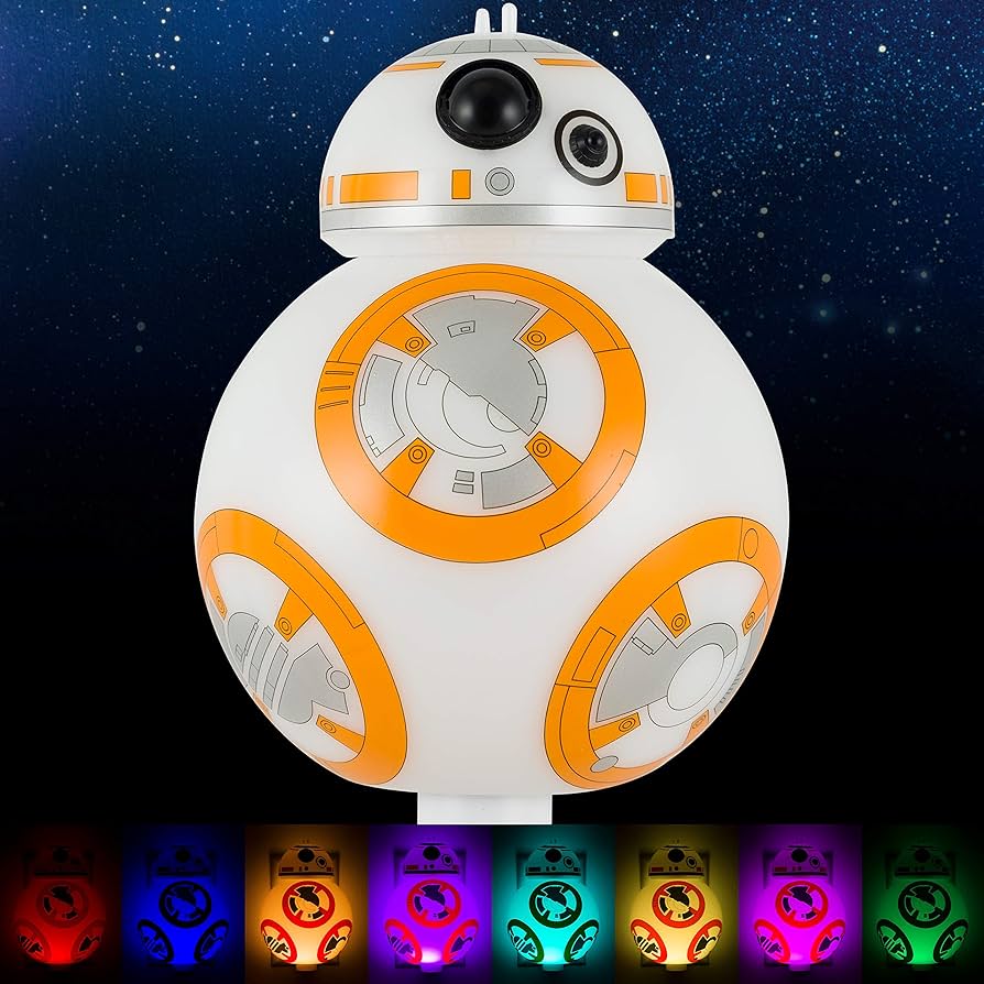 Amazon.co.jp: STAR WARS BB-8 LEDナイトライト、色が変化