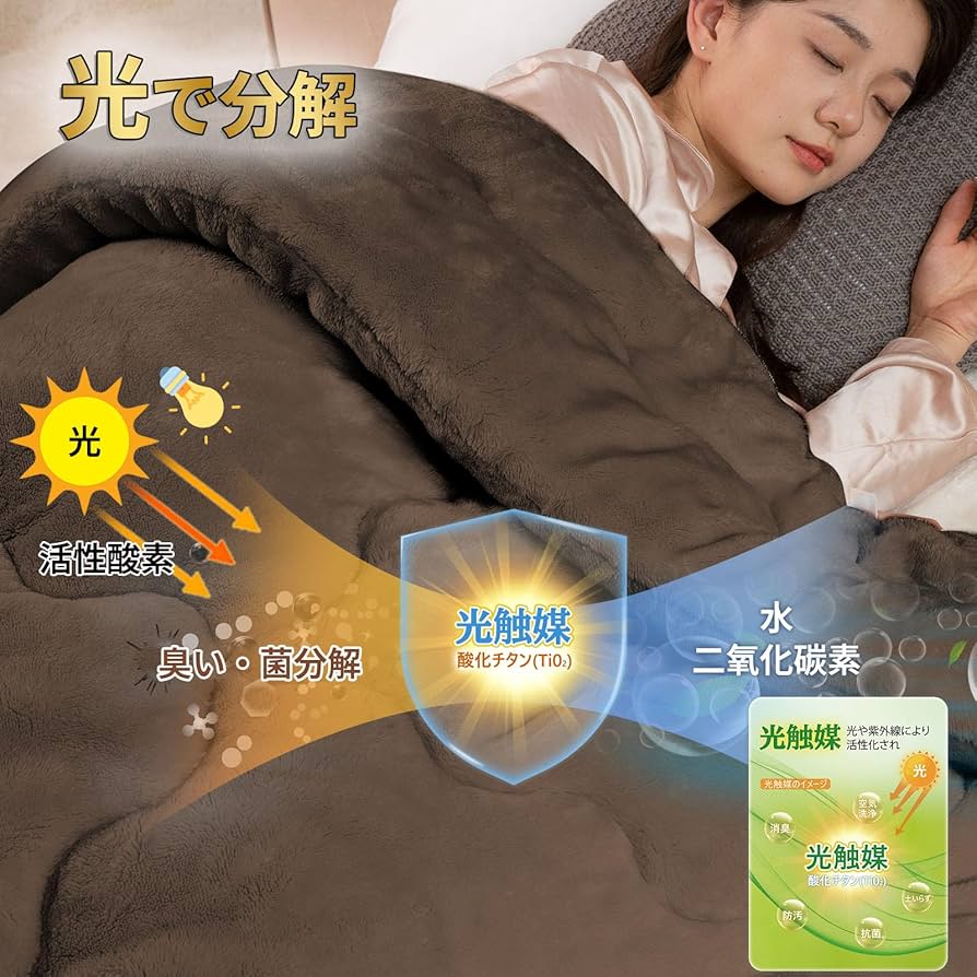 Amazon｜【極上暖・帝人TEIJINマイティトップ綿使用】 掛け布団 ダブル