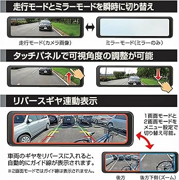 Amazon | BAL (大橋産業) 後方1カメラ デジタルインナーミラー BALUCE