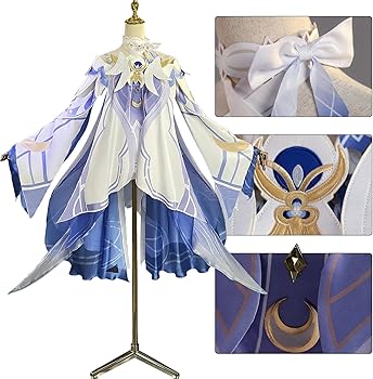 Amazon.co.jp: [Sieberg] 原神 コスプレ衣装 コロンビーナ 月の少女