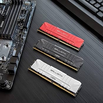 Crucial Ballistix BL2K8G30C15U4R 3000 MHz, DDR4, DRAM, Desktop