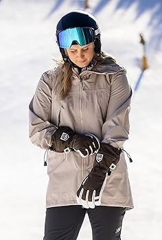 Amazon | HESTRA ヘストラ グローブ 30570 HELI SKI GREY サイズ6