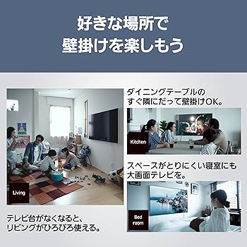 Amazon.co.jp: パナソニック 55V型 4K有機EL VIERA TH-55LW1 ウォール