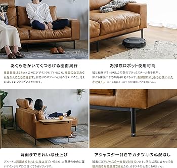 Amazon｜【開梱設置便】 CRASH GATE (クラッシュゲート) ソファ 2.5人