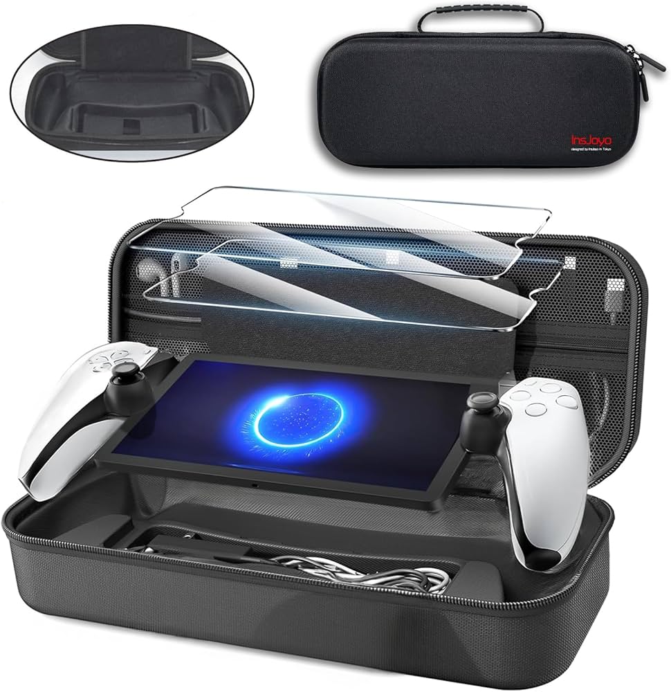 Amazon.co.jp: InsJoyo 【PlayStation Portal専用収納ケース+ガラス
